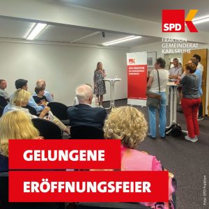 Bild der Eröffnung im Sitzungssaal